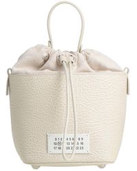 Maison Margiela - Solid-Color Leather Handbag - Lyst