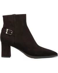 Santoni - Pointed-Toe Ankle Boots - Lyst