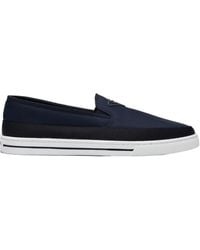 Prada - Re-Nylon Slip-On Sneakers - Lyst