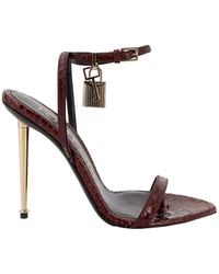 Tom Ford - Padlock Detailed Sandals - Lyst