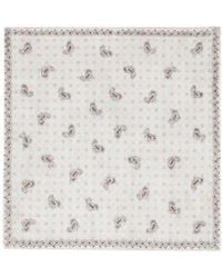 Brunello Cucinelli - Reversible Pocket Square - Lyst