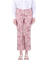 Weekend by Maxmara - Onde Pattern-Printed Pants - Lyst