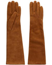 Nour Hammour - Suede Gloves - Lyst