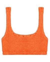 Reina Olga - Ginny Knitted Bikini Top - Lyst