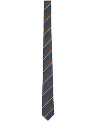 Paul Smith - Herringbone-Pattern Striped Tie - Lyst