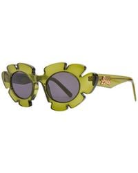 Loewe - Flower Frame Sunglasses - Lyst