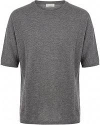 Brunello Cucinelli - Crew-Neck Cashmere T-Shirt - Lyst