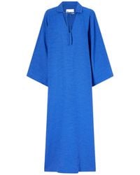 Lisa Marie Fernandez - Tie-Detailed Woven Maxi Dress - Lyst