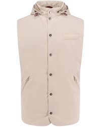 Brunello Cucinelli - Water-Resistant Hooded Gilet - Lyst