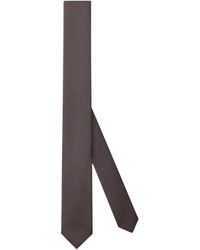 Gucci - Crepe-Effect Tie - Lyst