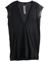 Rick Owens - Dylan V-Neck T-Shirt - Lyst