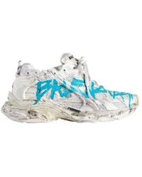 Balenciaga - Runner Graffiti Sneaker - Lyst