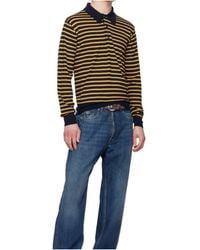 Junya Watanabe - Long-Sleeved Polo Shirt - Lyst