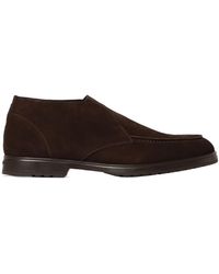 Doucal's - Round-Toe Ankle Boots - Lyst