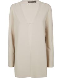 D.exterior - Open Front Knit Cardigan - Lyst