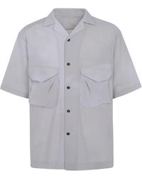 Ziggy Chen - Large Pocket Short-Sleeved Shirt - Lyst