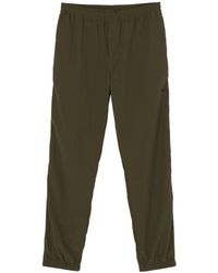 MSGM - Logo-Embroidered Tapered Trousers - Lyst