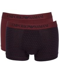 Emporio Armani - Elastic Waist Underwear Two-Piece Set - Lyst