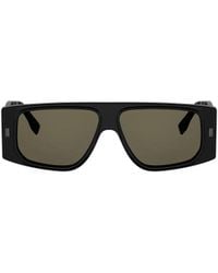 Fendi - Eyewear Ff Squared Sunglasses - Lyst