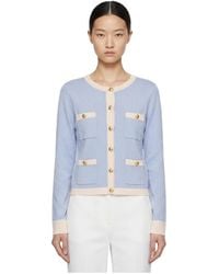 Marissa Chiara - Long-Sleeved Knitted Cardigan - Lyst