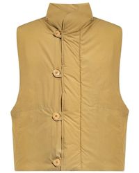 Lemaire - Button-Front Padded Gilet - Lyst