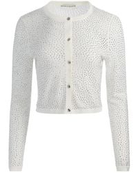 Alice + Olivia - Carson Embellished Cardigan - Lyst