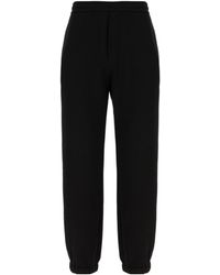 Fendi - Logo Embroidered Straight-Leg Track Trousers - Lyst