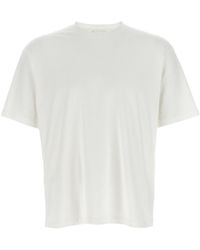 AURALEE - Brushed Jersey T-Shirt - Lyst