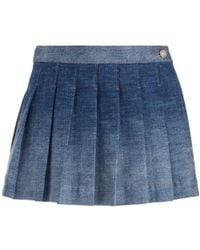 Dior - Pleated Detail Skirt - Lyst