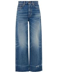 Chloé - Chloé High-Rise Wide-Leg Jeans - Lyst