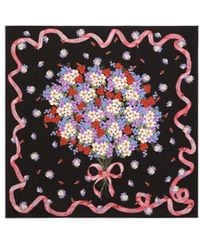 Dolce & Gabbana - Floral-Print Scarf - Lyst