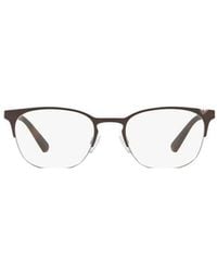 Emporio Armani - Square Frame Glasses - Lyst
