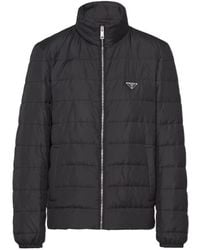 Prada - Medium Weight Polyester Down Jacket - Lyst