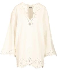 Isabel Marant - Isabel Marant Étoile Sherazade Broderie Top - Lyst