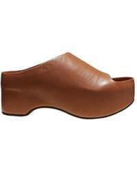 Marni - Slip-On Wedge Sandals - Lyst