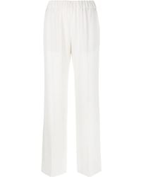 Alberto Biani - High-Waist Wide-Leg Trousers - Lyst
