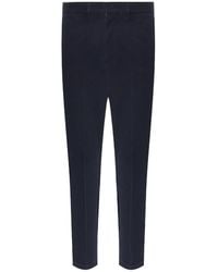 ZEGNA - Straight Pleated Casual Pants - Lyst