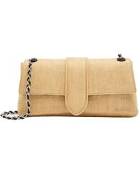 Jacquemus - Straw Chain Shoulder Bag - Lyst
