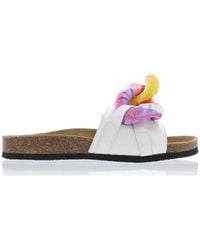 JW Anderson - Chain Flat Slippers - Lyst