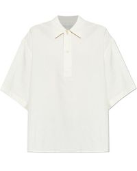 Studio Nicholson - Oversized Short-Sleeve Shirt - Lyst