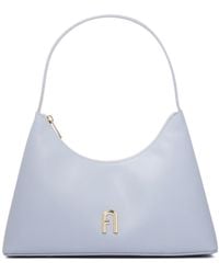 Furla - Diamante Logo Plaque Shoulder Bag - Lyst