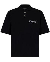 DSquared² - Logo-Embroidered Polo Shirt - Lyst