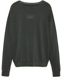 Maison Margiela - Stamp Logo Sweatshirt - Lyst