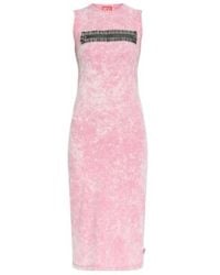 DIESEL - D-Pra Sleeveless Midi Dress - Lyst