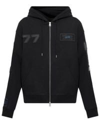 AllSaints - Apex Zip-Up Hoodie - Lyst