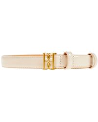 By Malene Birger - Marlos Logo-Buckle Leather Belt - Lyst