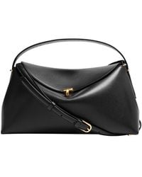TOTEME - T-Lock Logo Shoulder Bag - Lyst