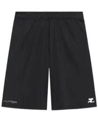 Courreges - Courrèges Logo Jersey Shorts - Lyst