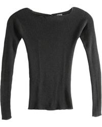 Baserange - Ribbed Buttoned Sweater - Lyst