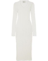 Isabel Marant - Lace Midi Dress - Lyst